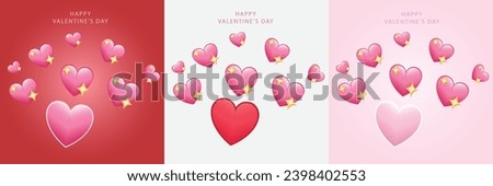 collection of heart icon isolated . Love symbol. Valentine's day. love hearts collections. vector illustration shape. friendship emoji romantic. heart vector iphone gift card