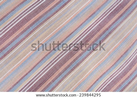 background of textured cotton color striped
