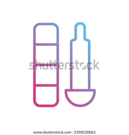 Dropper  icon with white background vector
