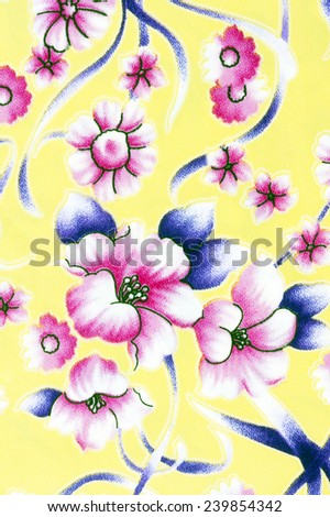 patterned cloth