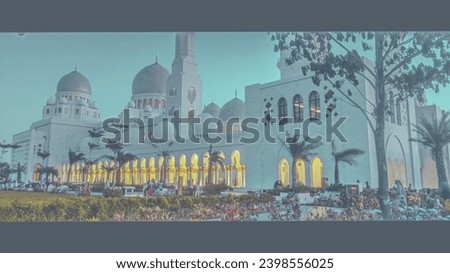 Syekh Zayed Mosque - Solo, Indonesia Royalty-Free Stock Photo #2398556025