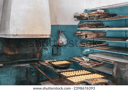 picture from a moroccan oven and moroccan candy