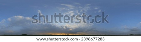 Panoramic Sunset picture sky background cloud nature photo sunset clear sky