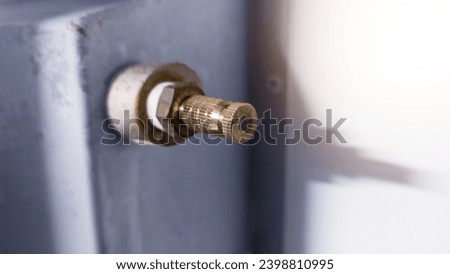 Spray nozzle for humidity on the industrial farm incubation hatchering. Royalty-Free Stock Photo #2398810995