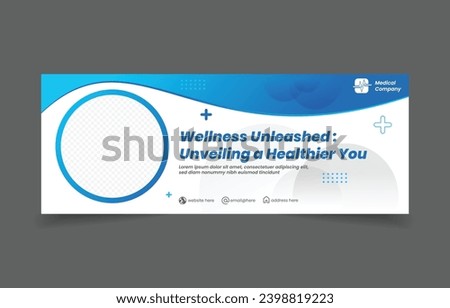 Medical banner cover social media and website. , Web banner for business, medical and Professional Social Media banner.