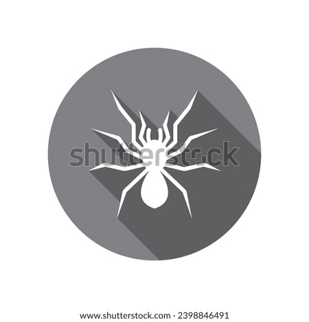 spider icon vector template illustration logo design