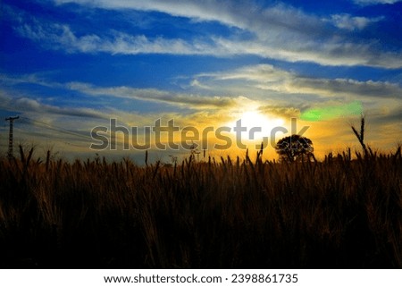  Landscapes sunset photography in village
