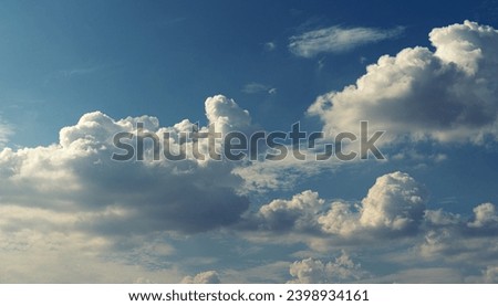 a beautiful sky and cloud landscape