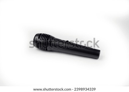 Microphone isolated on white background with clipping path