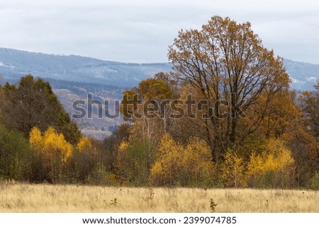 Sudetes mountains, Klodzko Cirque, autumn 2023