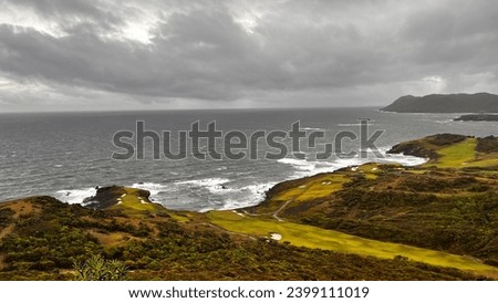 Old site of the first landings of the Amerindians Royalty-Free Stock Photo #2399111019