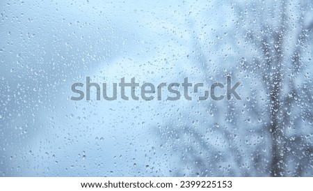 Wallpaper, background winter mood rainy day