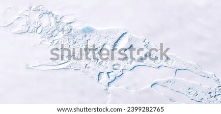 traces of a cataclysm, abstract photographs of the frozen regions of the earth from the air, abstract naturalism.