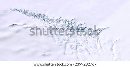 traces of a cataclysm, abstract photographs of the frozen regions of the earth from the air, abstract naturalism.