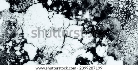 climate change, abstract photographs of the frozen regions of the earth from the air, abstract naturalism.