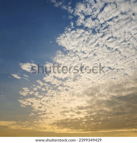 Bright sky with beautiful clouds, background pictures, beautiful nature pictures.