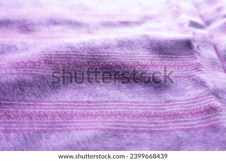 Closeup Texture of Fabric: Thai Style Loincloth