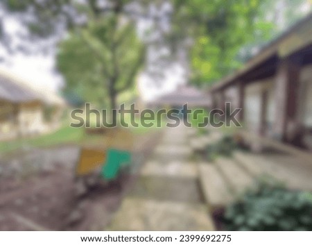 blurry image of an outdoor park