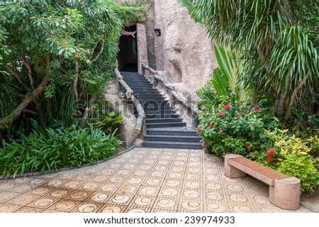 staircase at park