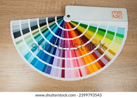 bright samples of color palette. Color swatches. Multicolor palette