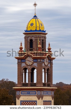 Clock tower at the Country club plaza in Kansas city