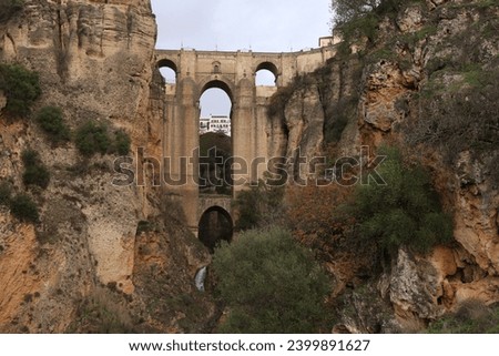 Picture of Ronda town in Málaga, Andalucia, Spain