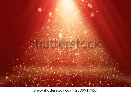 Beautiful glittering gold shiny abstract background.