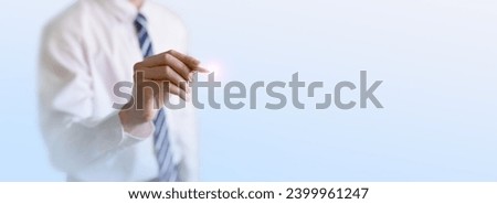 Close up businessman with pen signing contract document making a deal. Focus in hands with pen business concept on bright blur background Royalty-Free Stock Photo #2399961247