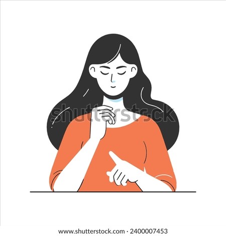 business woman. Hand drawn style vector design illustrations , cooperation concept,Flat design vector concept for web site and application design and presentation.
business woman. Hand drawn style 