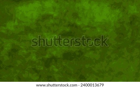 Green feathers cartoon effect wallpaper