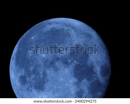 Pictures of the moon on a clear night