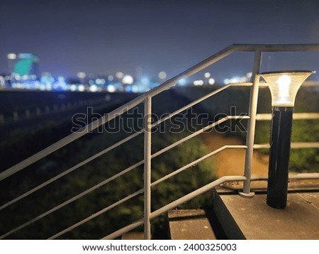 Dubai Stairs Night Lights Outdoor Background Building Images HD
