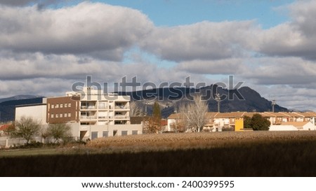 Picture of the town of santa fe in Spain
