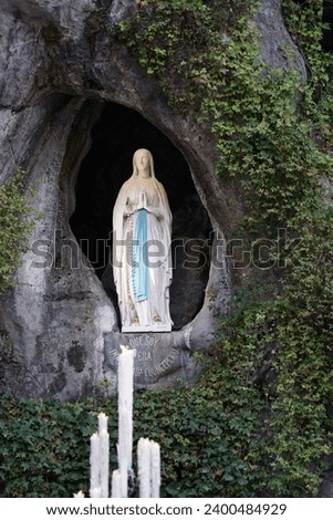 Our Lady Of Lourdes, France Royalty-Free Stock Photo #2400484929