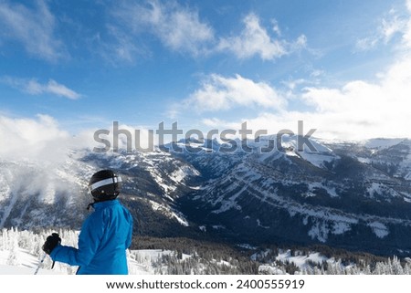 Grand Targhee ski resort in the Teton Mountain Range