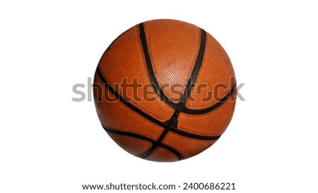 Basketball isolated on background white ,clipping path 