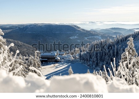 Winter Landscape in Black Forest 
