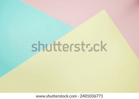 Geometric with pastel color texture background