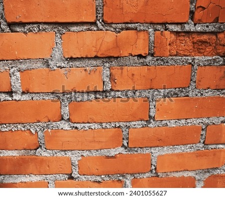 Background with brick wall texture                              