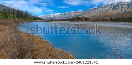 Kootenay River, British Columbia, Canada Royalty-Free Stock Photo #2401221341