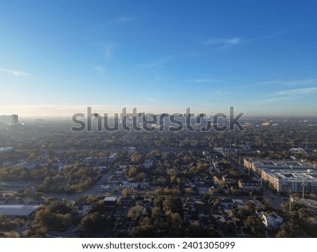 Aerial view of Houston, Texas