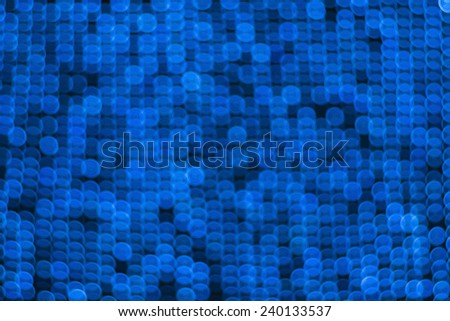 Blue dotted texture background.Used defoucs Photography image.