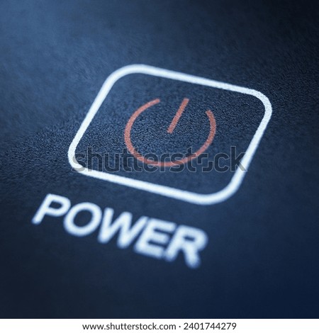 A image of power button background