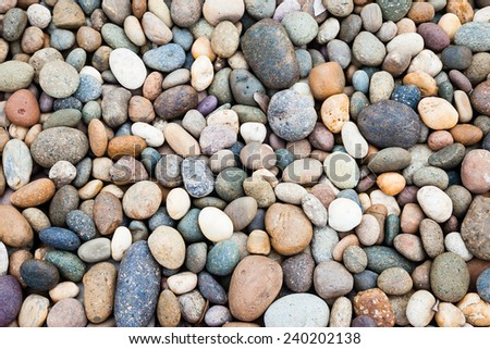 color rocks Royalty-Free Stock Photo #240202138
