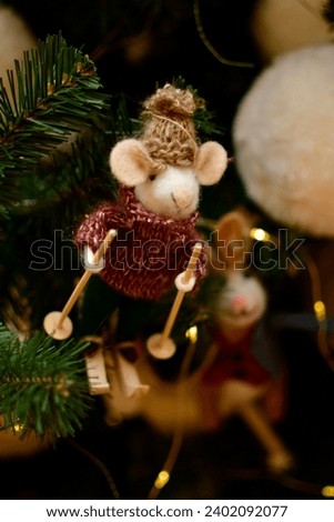 Christmas tree toys are balls, figurines and other decorations that decorate the Christmas tree, as well as the interior of the room for the Christmas and New Year holidays.