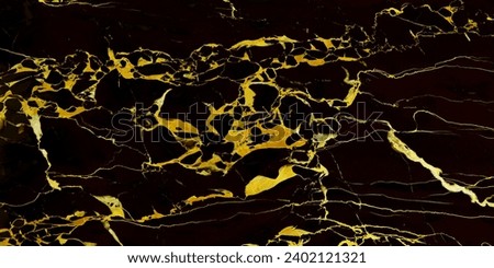 Natural marble motifs for background, abstract black and Gold  veins