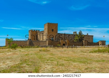 Castillo de Pedraza at Pedraza village in Spain. Royalty-Free Stock Photo #2402217417