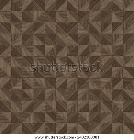 Marquetry wood texture background surface with a natural pattern. Natural oak texture with beautiful wooden grain, walnut wood, wooden planks background, bark wood. Royalty-Free Stock Photo #2402303081
