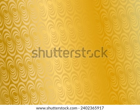 Gold background with modern pattern.