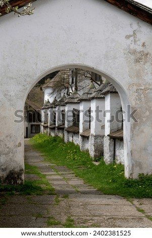 Church of the Transfiguration of the Lord in Spania dolina village. Slovakia. Royalty-Free Stock Photo #2402381525